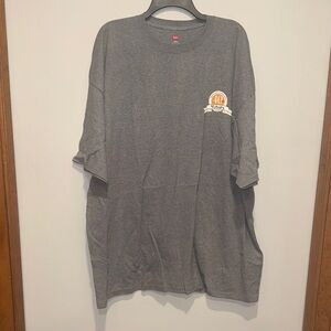 Kubota New in Bag Size 3XL Hanes Heather Gray Tagless T-Shirt